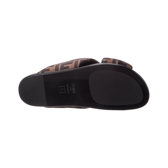 Fendi Feel Ff Satin Sandal - Picture 4 of 5